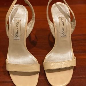 Jimmy Choo Cruise Beige Heels Pumps 38